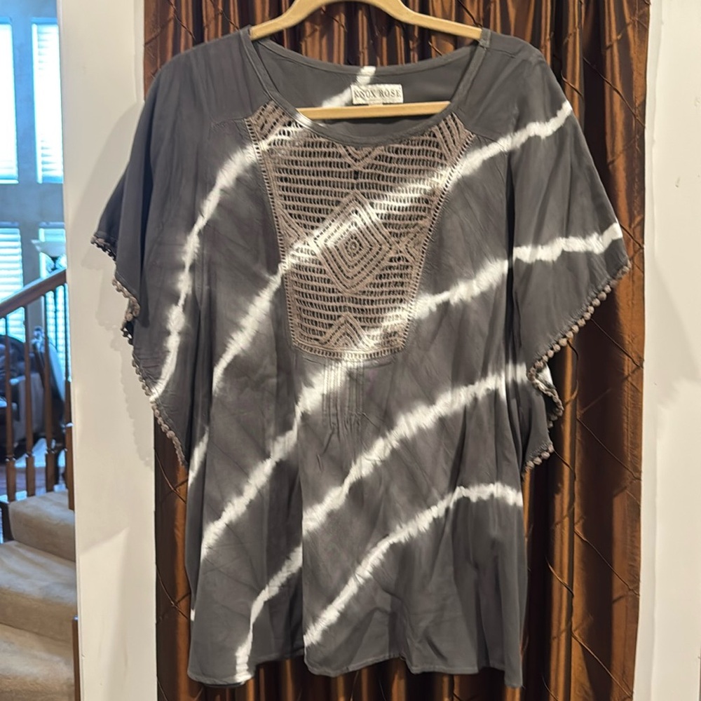 Knox Rose  tie dye top Size XXL
